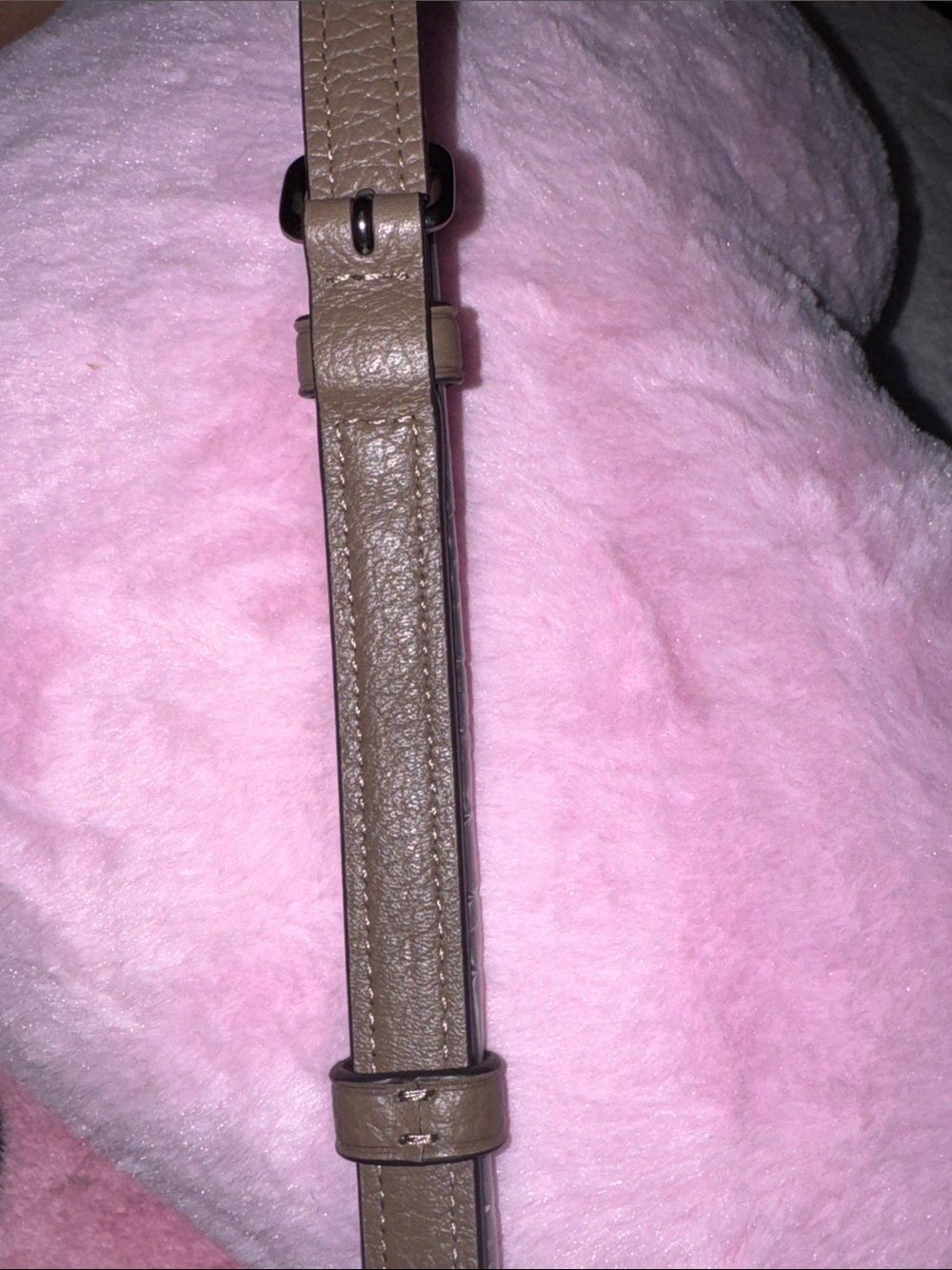 Coach Brown Leather Convertible Crossbody Strap with Gunmetal Hardware - Picture 5 of 8